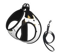 S Pet Leash Vest Dog Harness - Small Sized, Graduation Congratulations Print Adjustable for Outdoor Travel and Walking