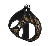 S Pet Leash Vest Dog Harness - Small Sized, Kaleidoscope Mandala Print Adjustable for Outdoor Travel and Walking