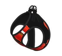 S Pet Leash Vest Dog Harness - Small Sized Leash Set, poppy flowers Print Puppy Breathable Mesh for Canine Companions