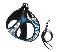 S Pet Leash Vest Dog Harness - Small Sized, Octopus Print Adjustable for Outdoor Travel and Walking