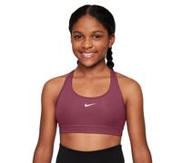 (S, Pink Smoke) Nike Girls Scoop Neck Sports Bra