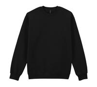 (S, Pitch Black) Gildan Unisex Adult Hammer Maxweight Sweatshirt