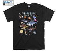 (S) Pixar Finding Nemo Fish Guide T shirt T-shirt