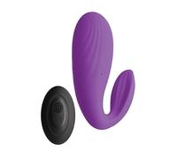 S Pleasures Premium Line Meeva Classic Vibrators is a dual motor egg-shaped vibrator that simultaneously stimulates the clitoris and vagina