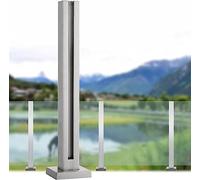 s Pool Fence Posts 95cm 37.4in High Central Corner Terminal Supports for Terraces Balconies Stairs & Corridors Balustrades for Safe & SLE