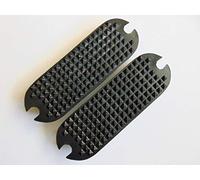 S-Products HORSE RIDING IRON STIRRUP RUBBER FILLIS TREADS PADS (4.75, Black)