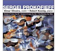 S. Prokofiev - Sonatas for Violin [New CD]
