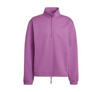 (S, Purple) Adidas Mens Adicolor Contempo Half Zip Sweatshirt