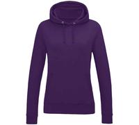 (S, Purple) AWDis Womens/Ladies Girlie College Hoodie
