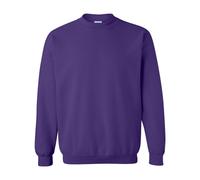GILDAN Heavy Blend Unisex Adult Crewneck Sweatshirt (S) (Purple)