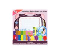 (S purple) Kids Big Size Erasable Magnetic Writing Drawing Painting Board Set Montessori Educational Toys Baby Graffiti Board Drawing Tools