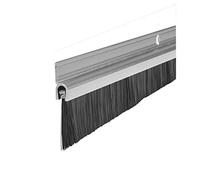 S&Q™ Silver 50mm Long Door Brush Strip Draft Excluder 914mm - 36 Inches