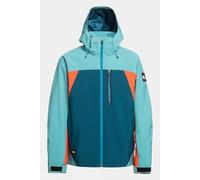S Quiksilver Mens Mission Plus Jacket Mid Blue Size