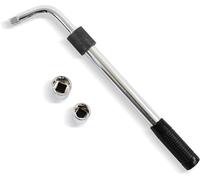S&R 3-Piece Telescopic Wheel Nut Wrench Set - 1/2" Extendable 385-505mm with Do