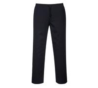 (S R, Black) Portwest Mens Drawstring Trousers