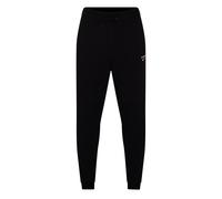 (S R, Black/White) Reebok Mens Identity Fleece Joggers