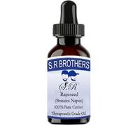 S.R. Brothers Rapeseed (Brassica Napus) Pure & Natural Therapeutic Grade Carrier Oil 50ml