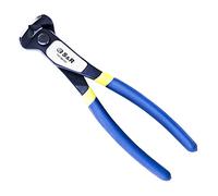 S&R Carpenter's Pincers 200 mm - Sharp Cutting Edges 70C Steel HRC 66 Non-Slip 2K Handles