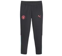 (S R, Dark Navy) Puma Mens Casuals Manchester City FC Tracksuit Bottoms