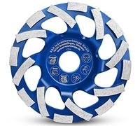 S&R Diamond Cup Wheel 125mm for Angle Grinders, M14, 5 Inch