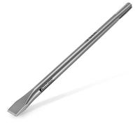 S&R Flat Chisel SDS Max 400 x 25 mm - Round Shaft - Heavy-Duty Demolition Chisel for Concrete, Masonry, Stone - Made in Germany