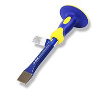 S&R Flat Chisel with Hand Protection - 25 x 300mm, Heavy-Duty 40CrV Steel