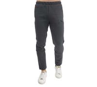 (S R, Grey Heather) Puma Mens Evostripe Core Cotton Blend Tracksuit Bottoms