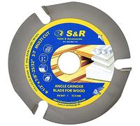 S&R HM Cutting Disc 115 mm x 3.8 mm x 22.23/20 mm Including Reducing Ring, Multi Cut Circular Saw Blade for Angle Grinders