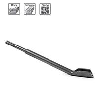 S&R SDS-Plus Hollow Chisel 14x250x22mm - Gouge Chisel Set for Concrete Channeling | Heavy-Duty Precision Cutting