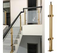 s Railing Post for Deck & StairsIndoor/Outdoor Balustrade System Villa & Patio il Support Pole for Hallways & Malls Modern Design Easy Installat