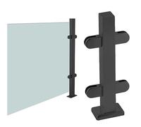 s Railing Post with Clampss Balustrade Divider ColumnIndoor/Outdoor Railing Support for Stairs & Dec