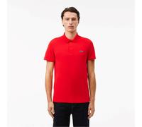 (S, Red) Lacoste Mens Cotton Blend Polo Shirt