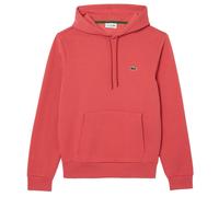 (S, Red) Lacoste Mens Organic Cotton Full Zip Hoodie