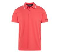 (S, Red Sky/White) Regatta Mens Tadeo Polo Shirt