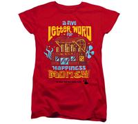 (S, Red) SpongeBob SquarePants Womens/Ladies Mr Krabs Money T-Shirt