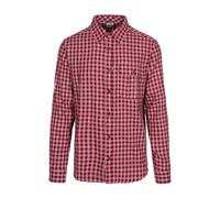 (S, Red) Trespass Mens Checked Button-Down Shirt