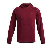 (S, Red) Under Armour Mens Essential Fleece Raglan Hoodie