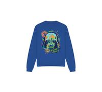 (S, Royal Blue) Star Wars Unisex Adult 90s Darth Vader Sweatshirt