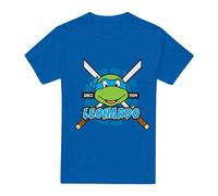 (S, Royal Blue) Teenage Mutant Ninja Turtles Mens Since 1984 Leonardo T-Shirt