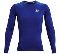 (S, Royal Blue/White) Under Armour Mens HeatGear Base Layer Top
