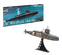 Revell 05185 S.S.B. Abraham Lincoln with Interior 1:253 Scale - Unbuilt/Unpainted Plastic Model Kit