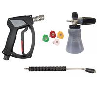 S/S MTM SGS35 Swivel Trigger 3/8" F B.S.P & PF22.3 500mm Lance Nozzles