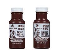 S/S Permatex® - 'Indian Head' Gasket Shellac Compound - 2oz / 59ml #20539 x2