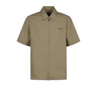 S/S Postal Zip Shirt - male - Carhartt Wip - Short Sleeve Shirts - Beige - XL - Shirts XL