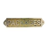 S S SHACHI Sam Star Brass Metal Door Sign Plaques|Antique Finish|Easy DIY Installation Plaques|Best Home Decor Plaques|Plaques for Gents, Ladies, Office, Laundry, Restroom, Pull, Parking (PACKAGES)