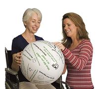 S&S Worldwide Toss 'n Talk-About Getting Acquainted Ball, 24in