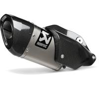 Akrapovic Suzuki Gsxs 1000 2004-2024 Homologated Slip On Muffler Silver Homologated