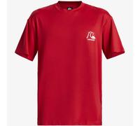 (S, Salsa) Quiksilver Mens DNA Bubble Logo Short Sleeve UPF 50 Rash Vest Surf T-shirt