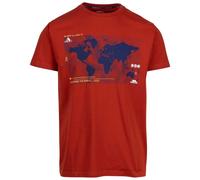 (S, Salsa) Trespass Mens Chera Topographic Crew Neck T-Shirt