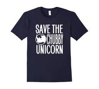 (S) Save The Chubby Unicorn | Rhino Lover T-Shirt & Gift-Father's Day